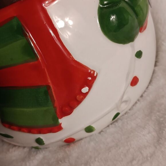 Boston Warehouse Ceramic Hinged Christmas Jar - Picture 4 of 7